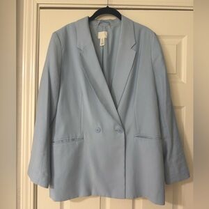 H&M Soft Blue Women's Blazer